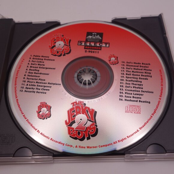 Vintage Select Records The Jerky Boys 261495 & The Jerky Boys 2 2-92411 CDs - Picture 14 of 16